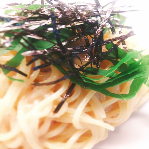 塩たらこパスタ