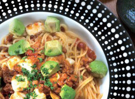 【限定ソース！ボロネーゼソース】【アボカドとモッツァレラのボロネーゼ】