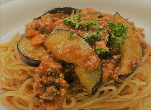 ナスのボロネーゼ