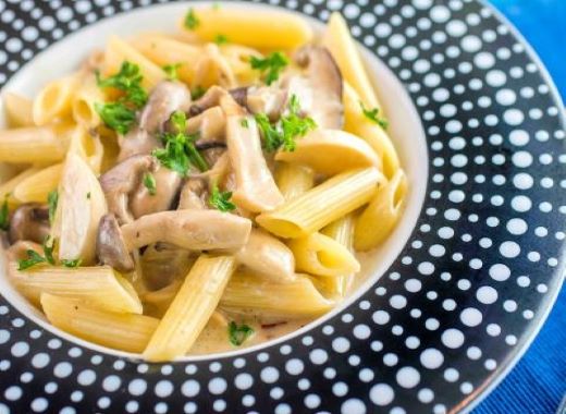 【限定ソース！ゴルゴンゾーラクリームソース】「キノコたっぷりゴルゴンゾーラクリームペンネ」